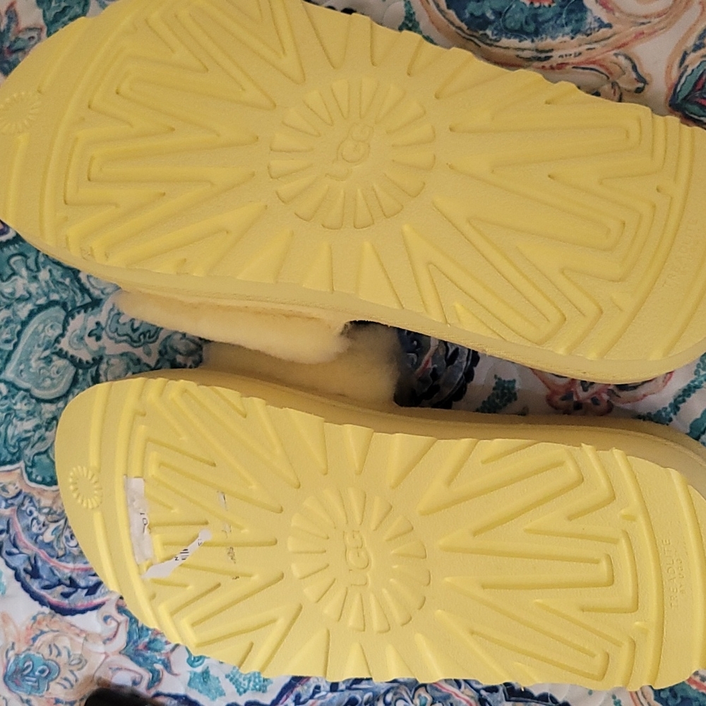 UGG Laton Fur Slide ♥ Brand New  Size 8 - Picture 5 of 7